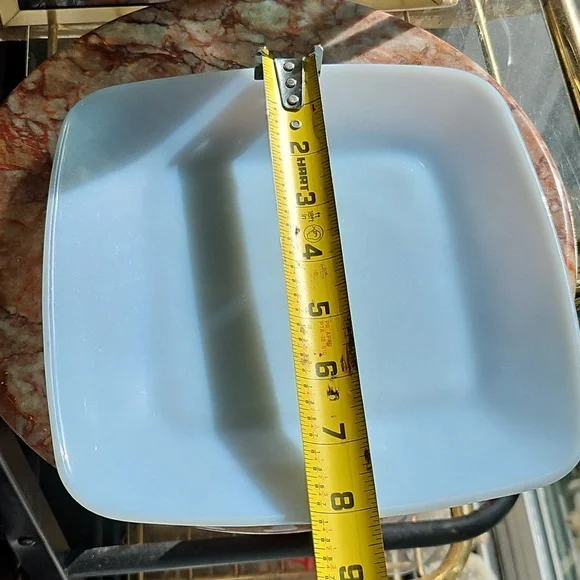 Vintage Fire-King Azurite Charm Set - Picture 5 of 7